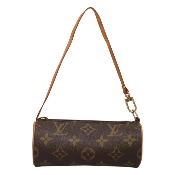 LOUIS VUITTON Monogram Papillon Pouch LV Auth - Picture 2 of 14